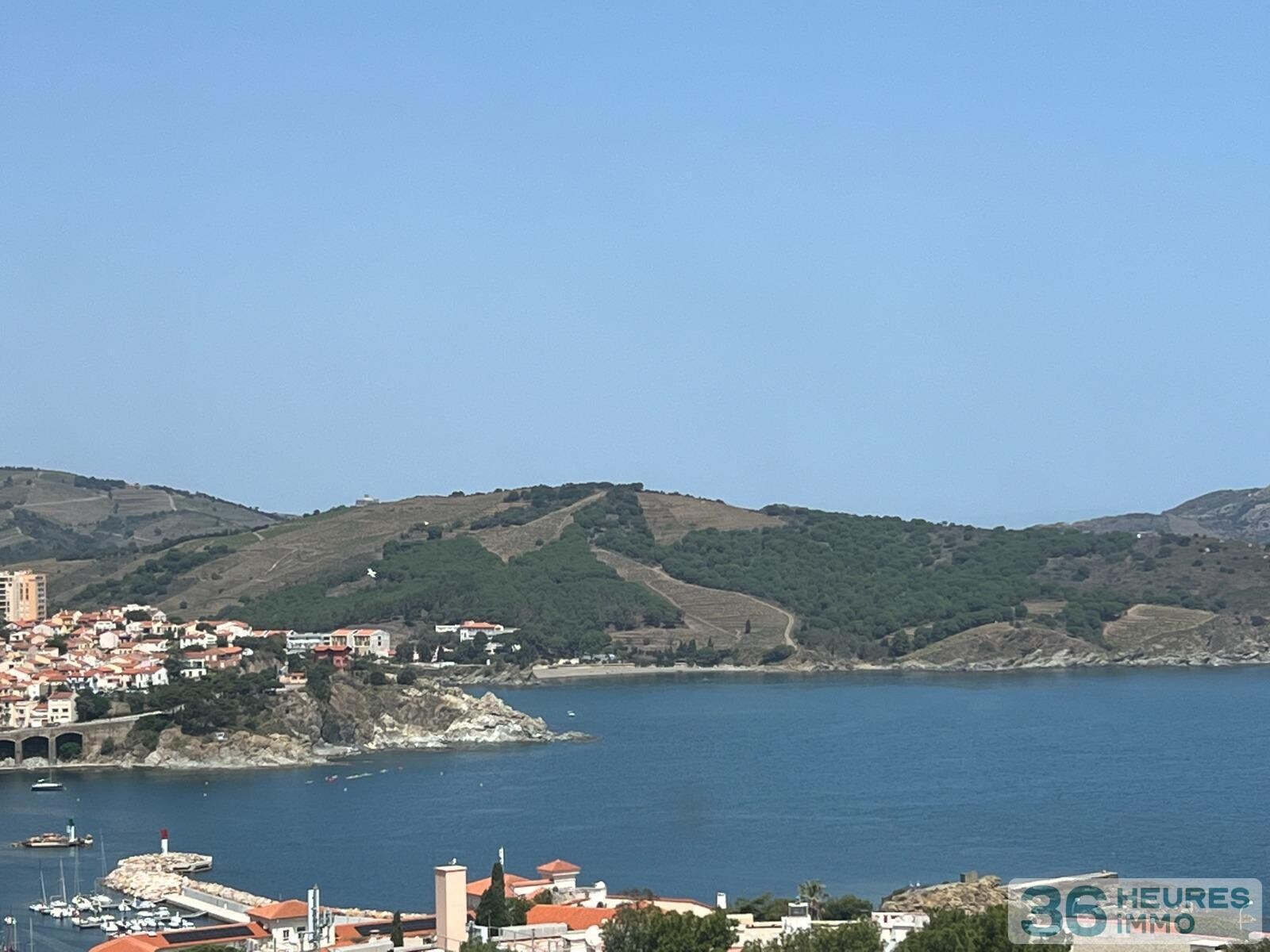 Appartement  t2 banyuls sur mer vue mer imprenable 
