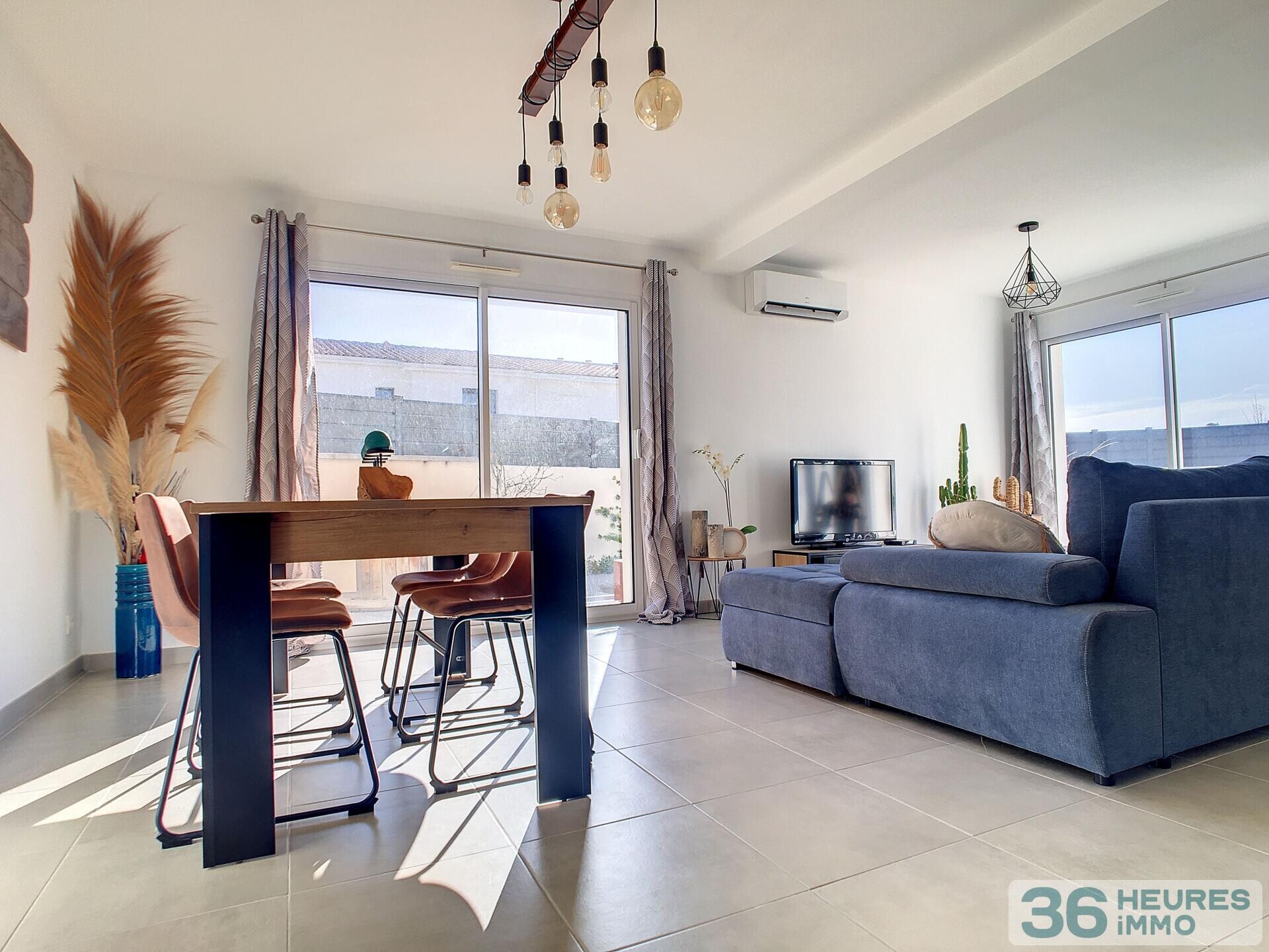 Villa t4 contemporaine avec jardin et garage