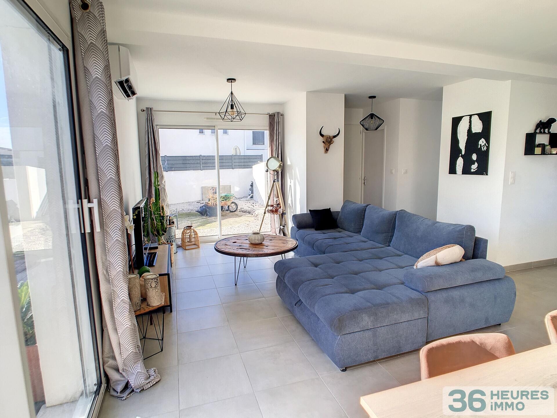 Villa t4 contemporaine avec jardin et garage