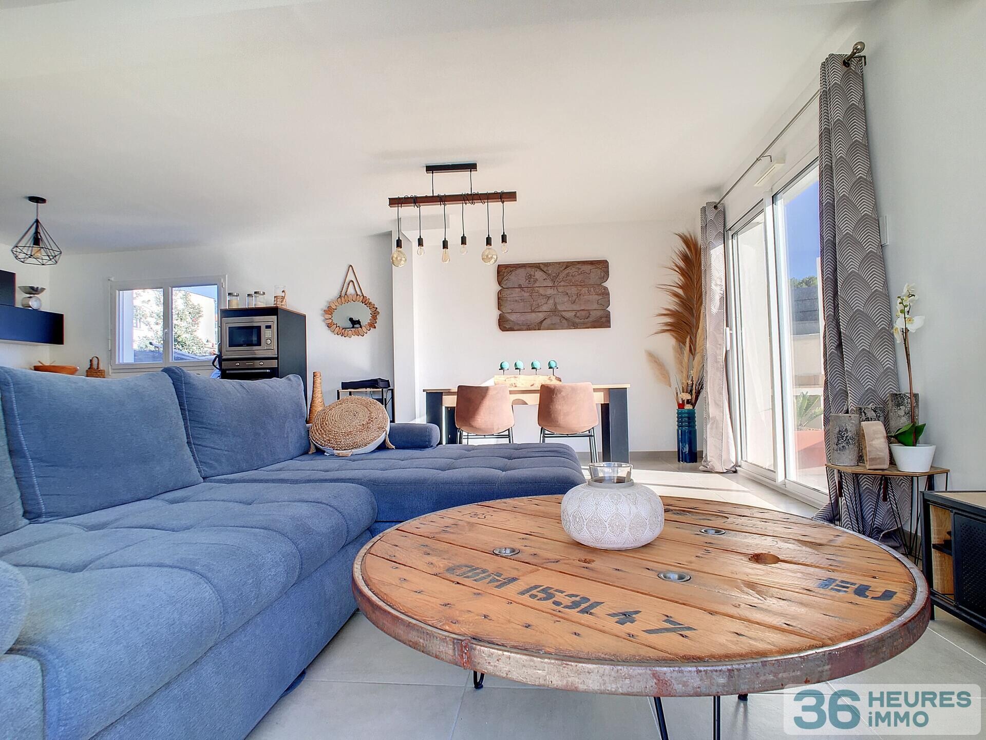 Villa t4 contemporaine avec jardin et garage