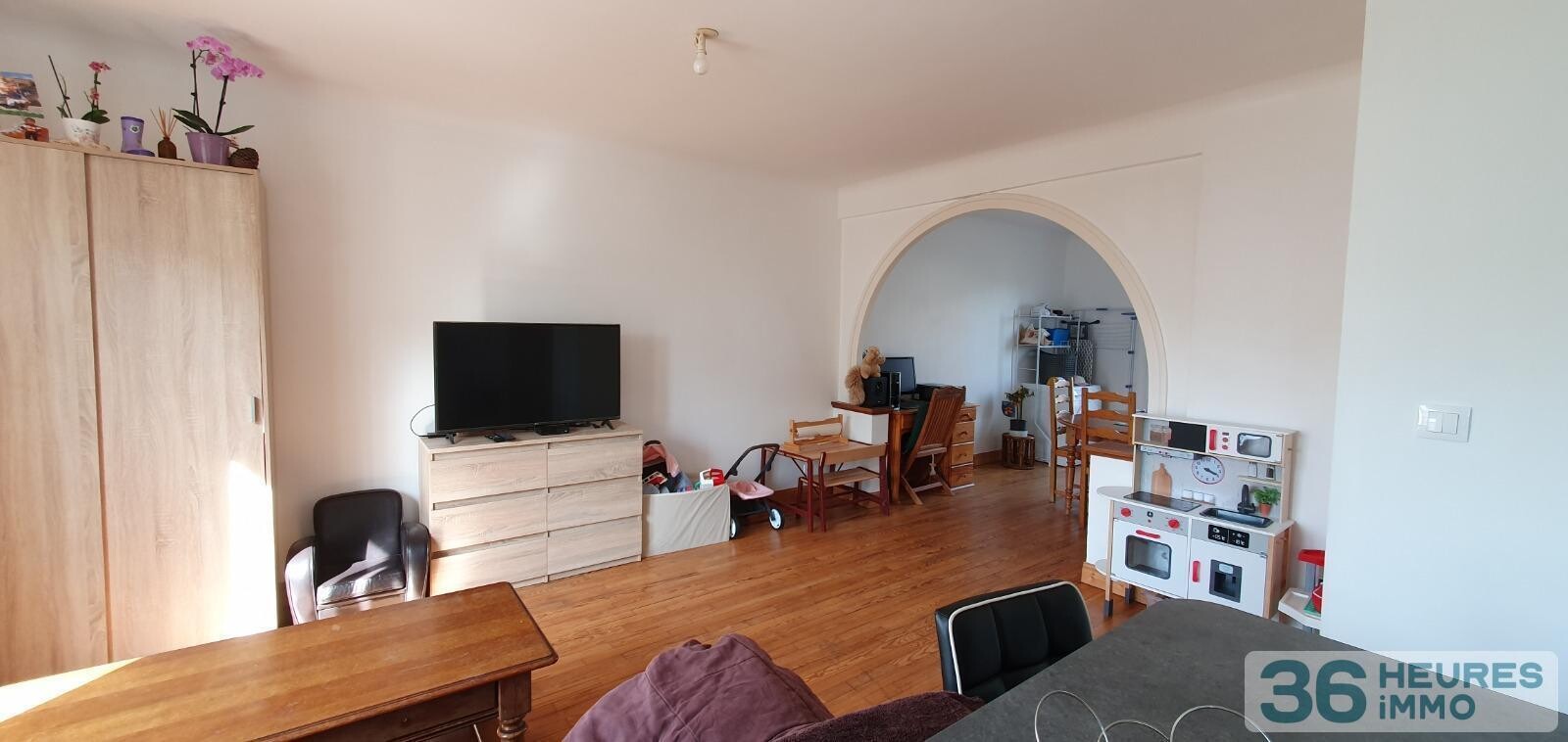 Appartement de type 3 rénové 