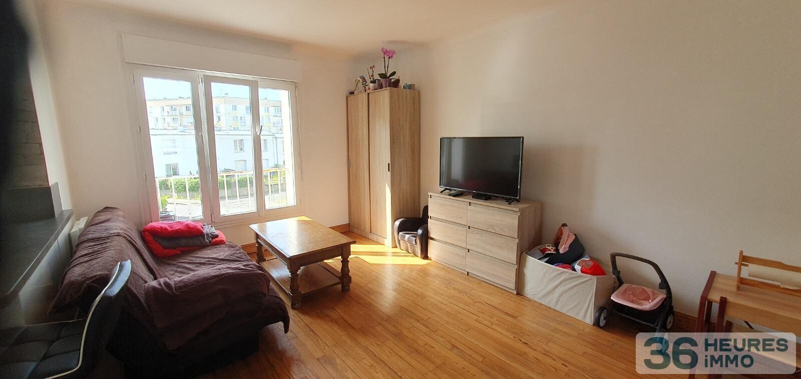 Appartement de type 3 rénové 