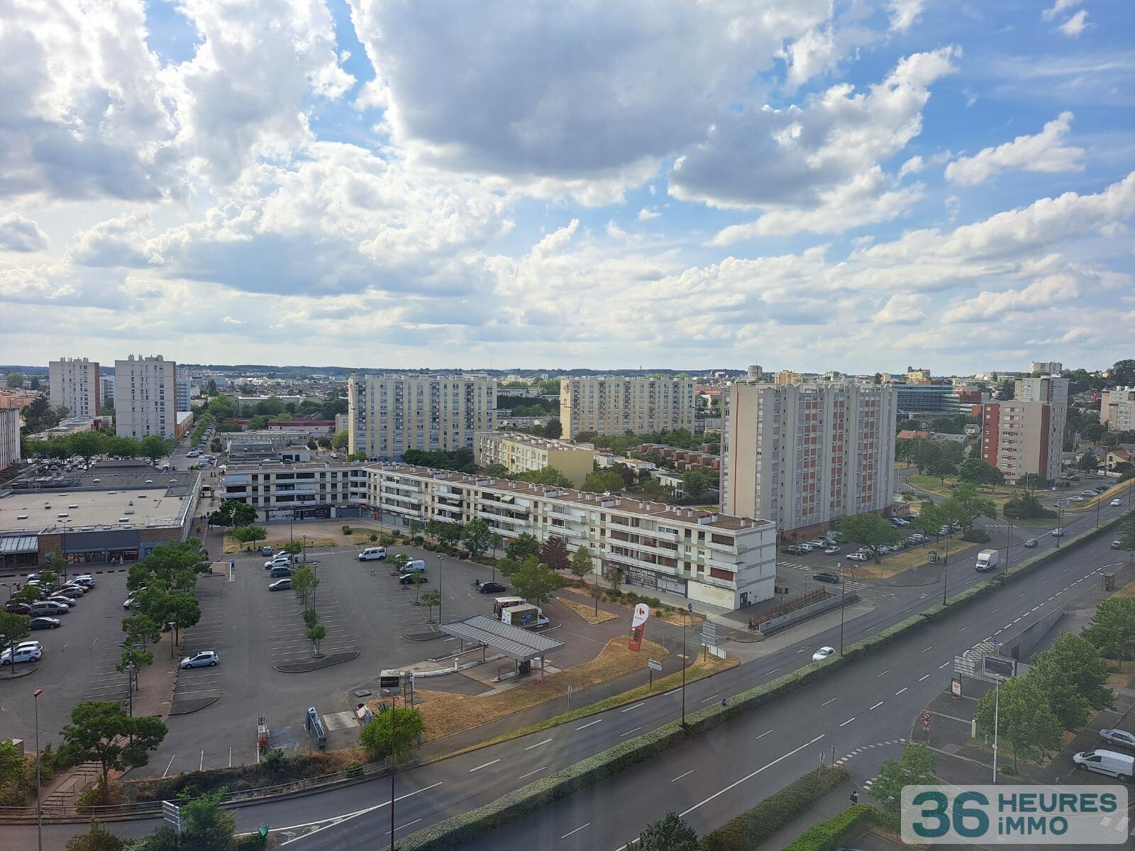 Le mans sud - residence de standing - t3 avec balcon 