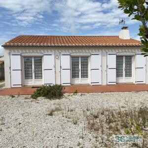 St hilaire de riez, maison 2 chambres sur terrain de 518m²