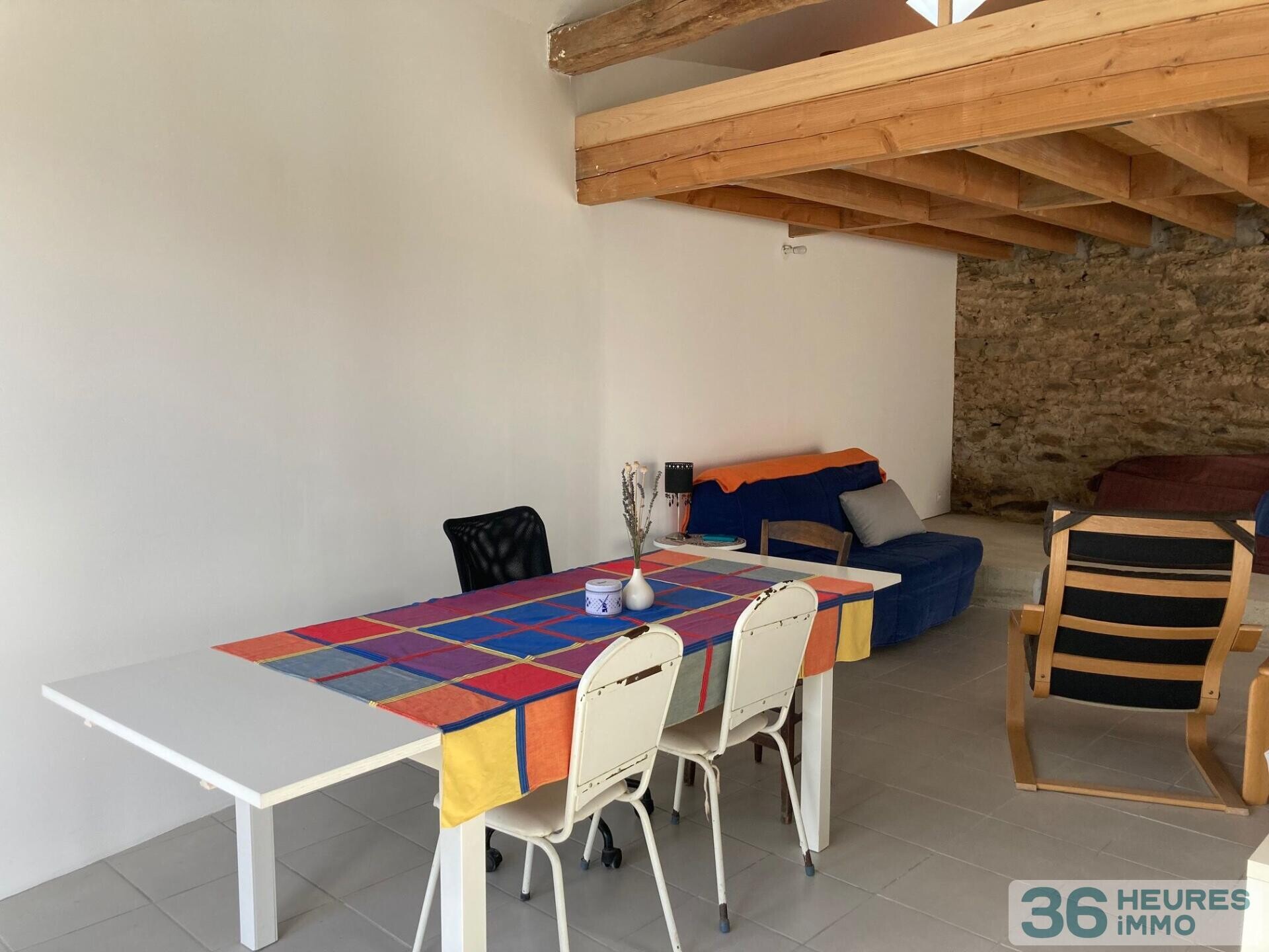 Maison de caractère de 4 pièces avec jardin