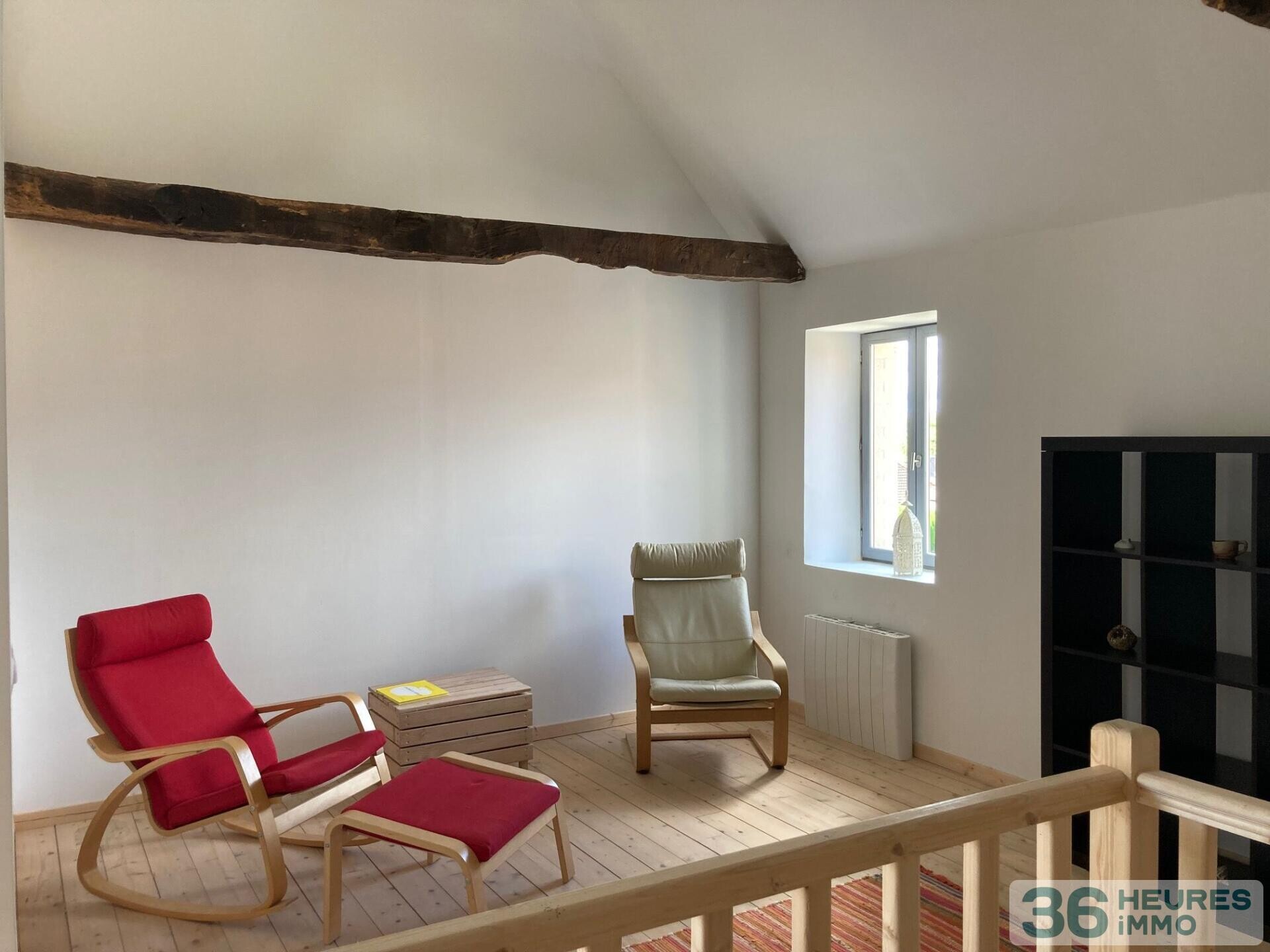 Maison de caractère de 4 pièces avec jardin