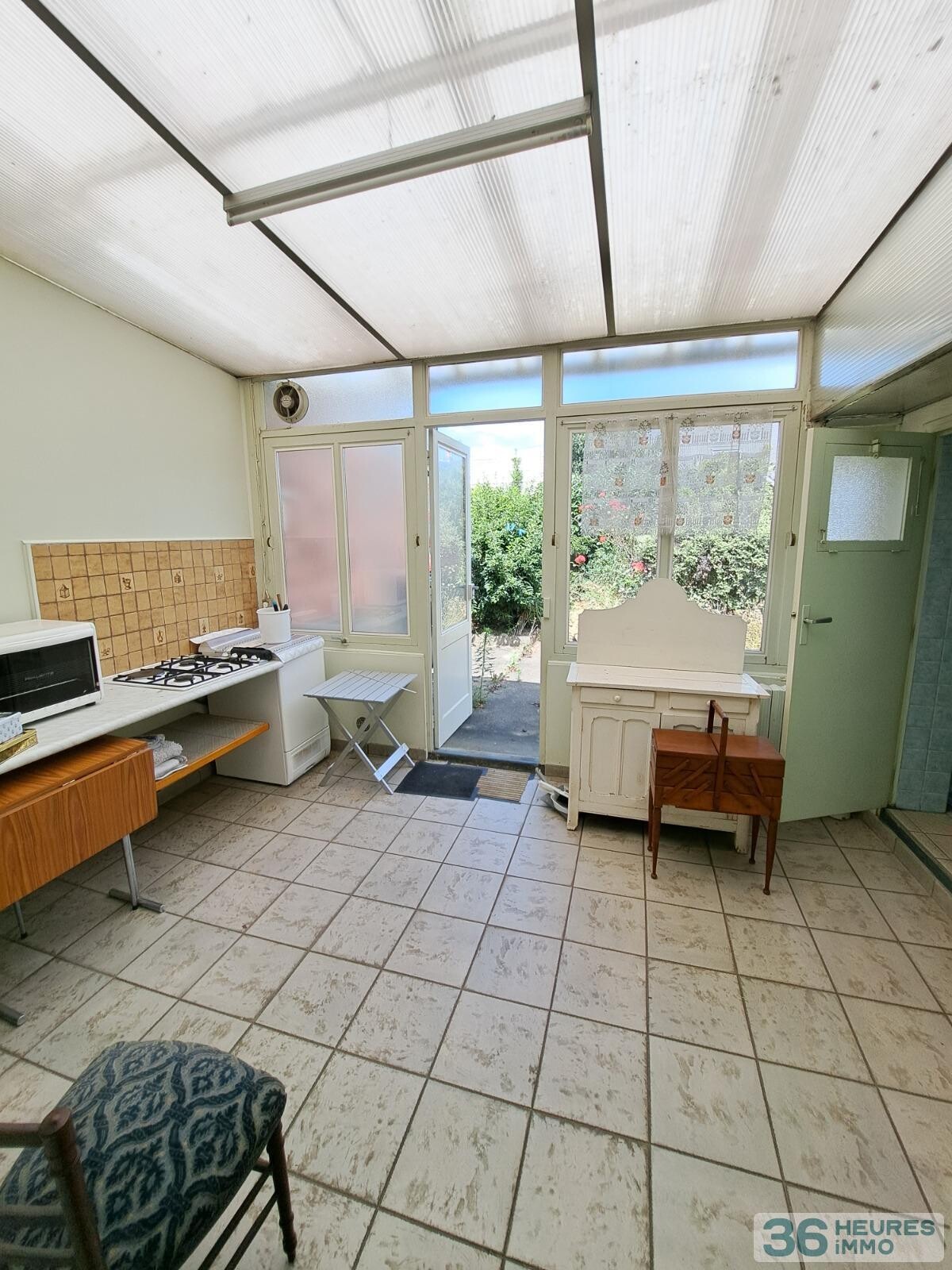 Jaures - 2 maisons a renover - jardin 