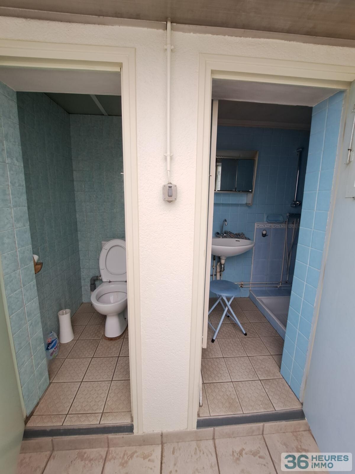 Jaures - 2 maisons a renover - jardin 