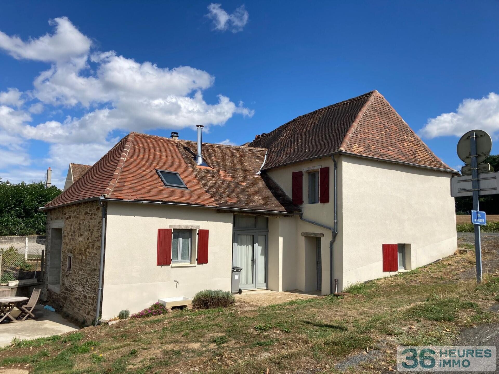 Maison de caractère de 4 pièces avec jardin