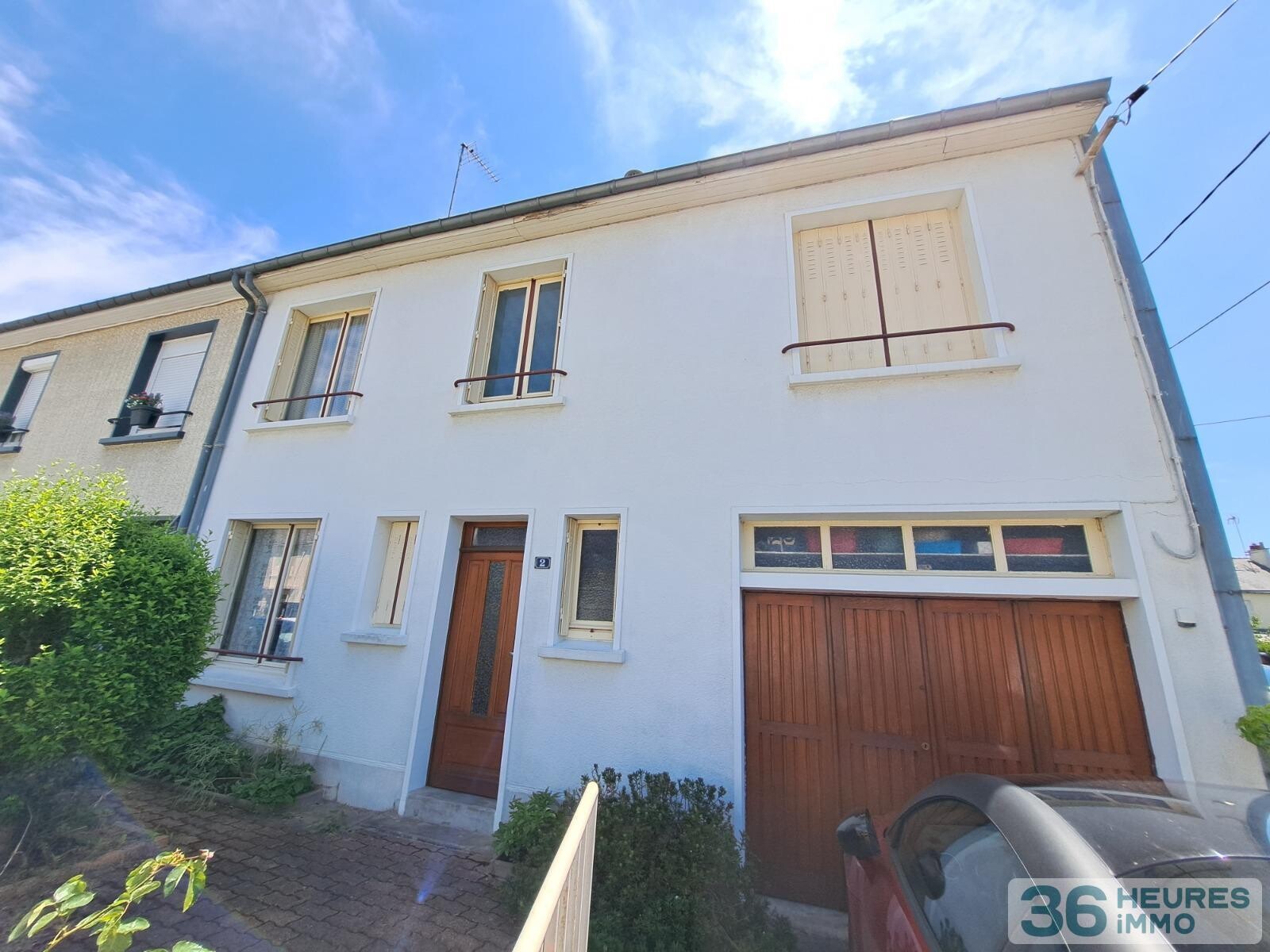 Hopital - maison 4 chambres - garage et jardin 