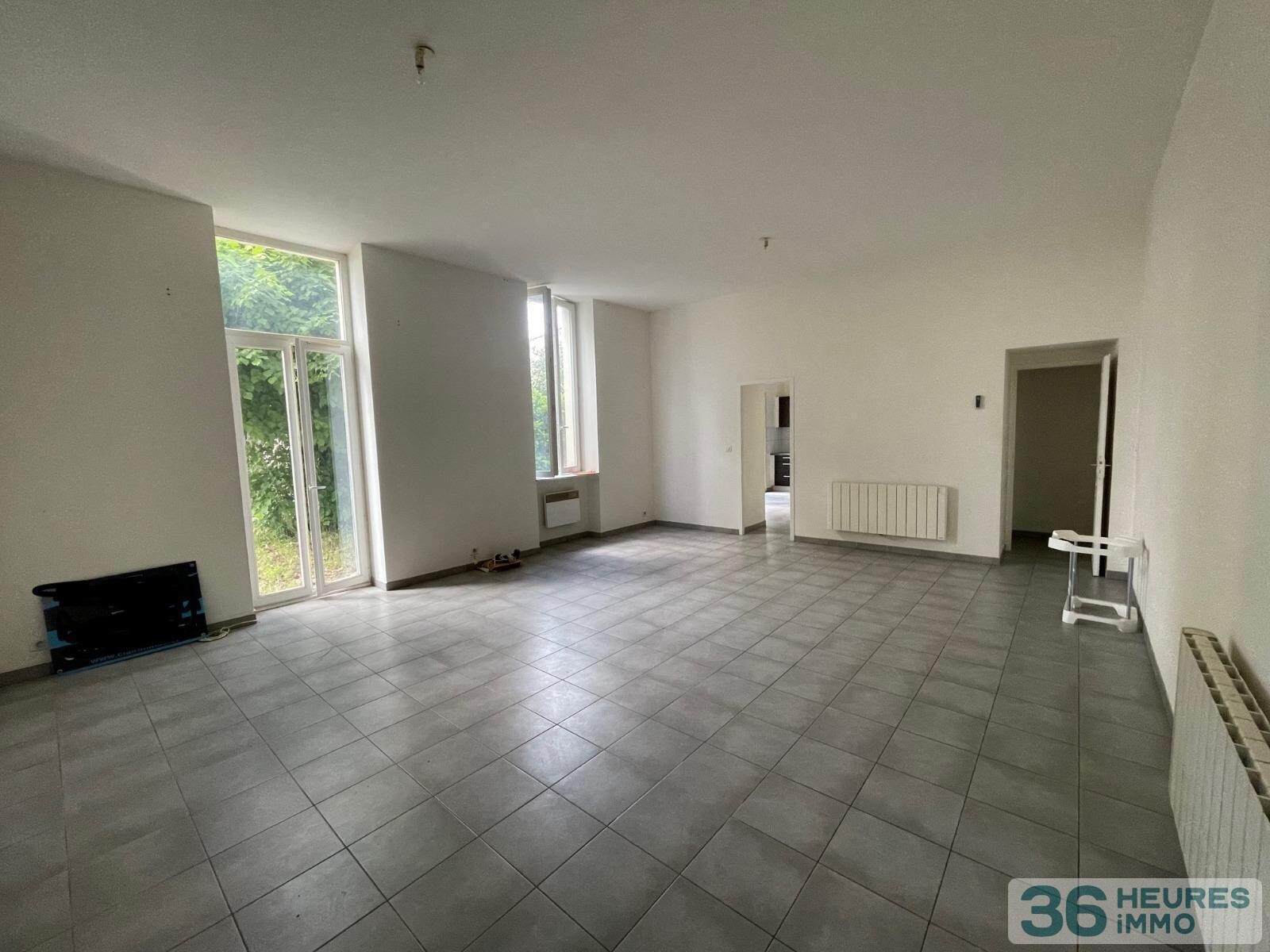 Appartement 3 pieces de 96 m2 + jardin + parking