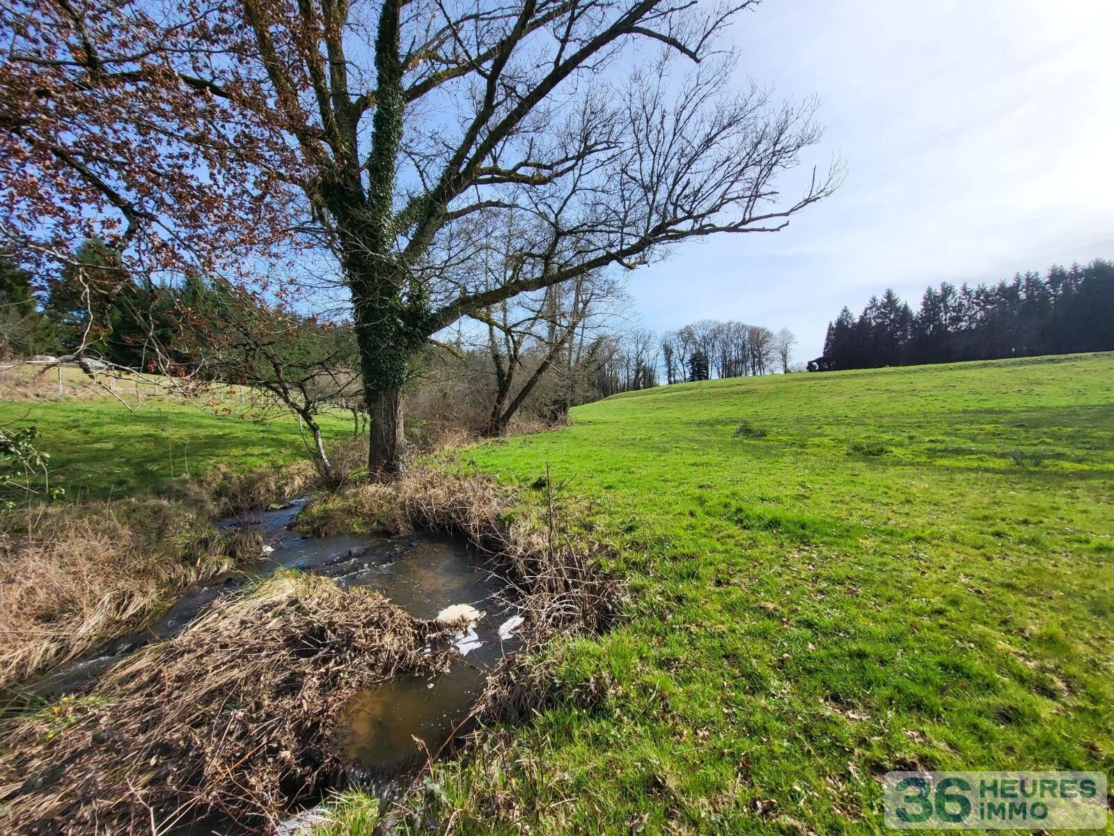 Périgourdine de 7 pièces sur 3,2ha de terrain avec ruisseau