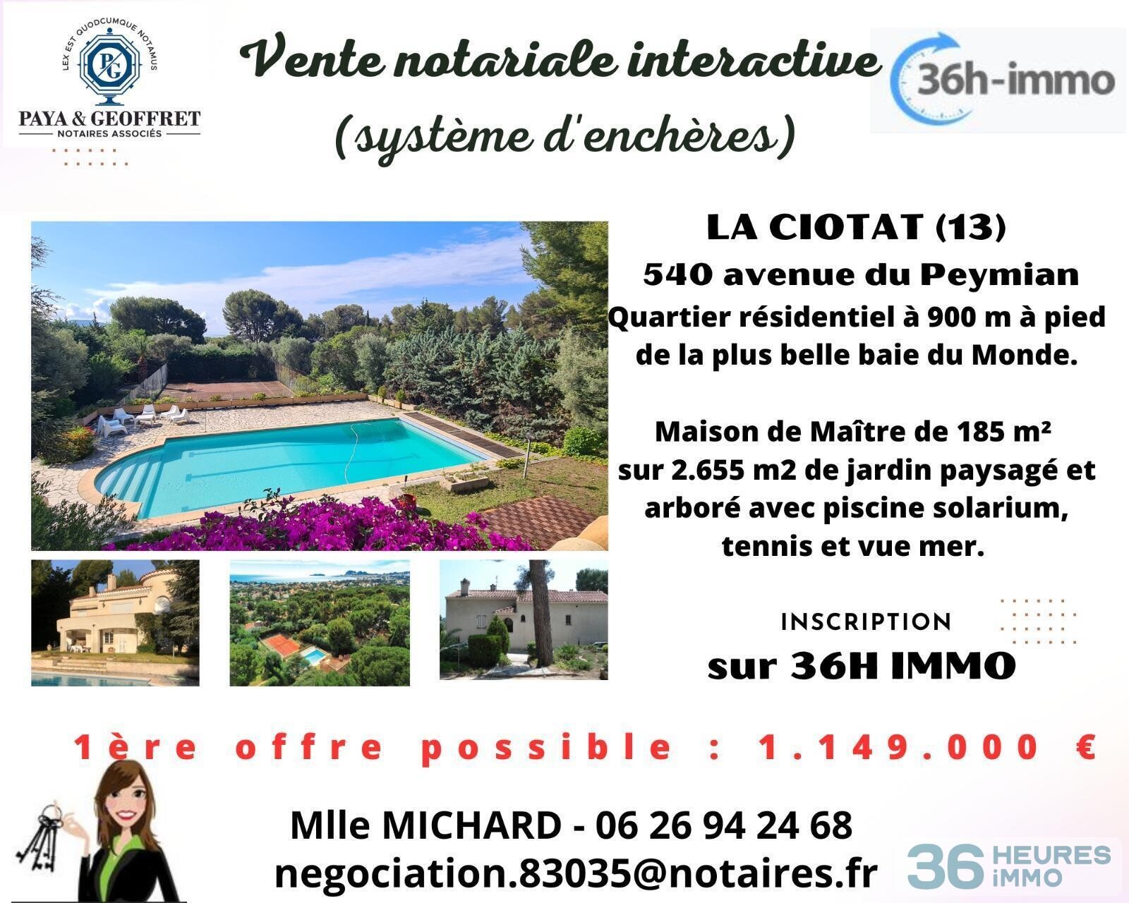 Maison de 185m² à la ciotat