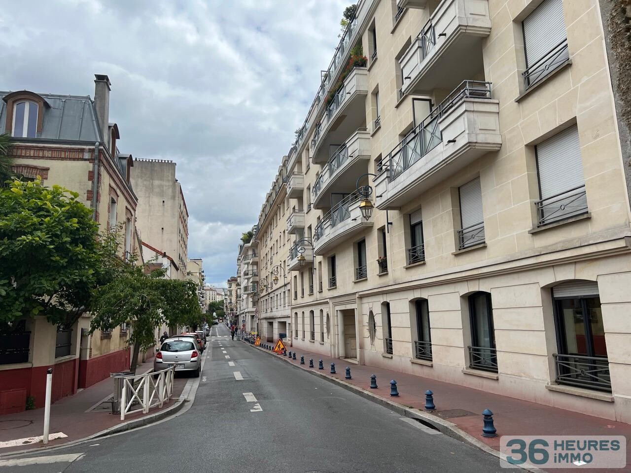 Appartement traversant, terrasse