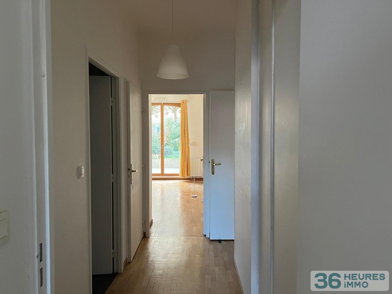 Appartement traversant, terrasse