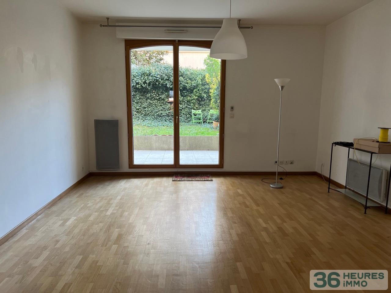 Appartement traversant, terrasse