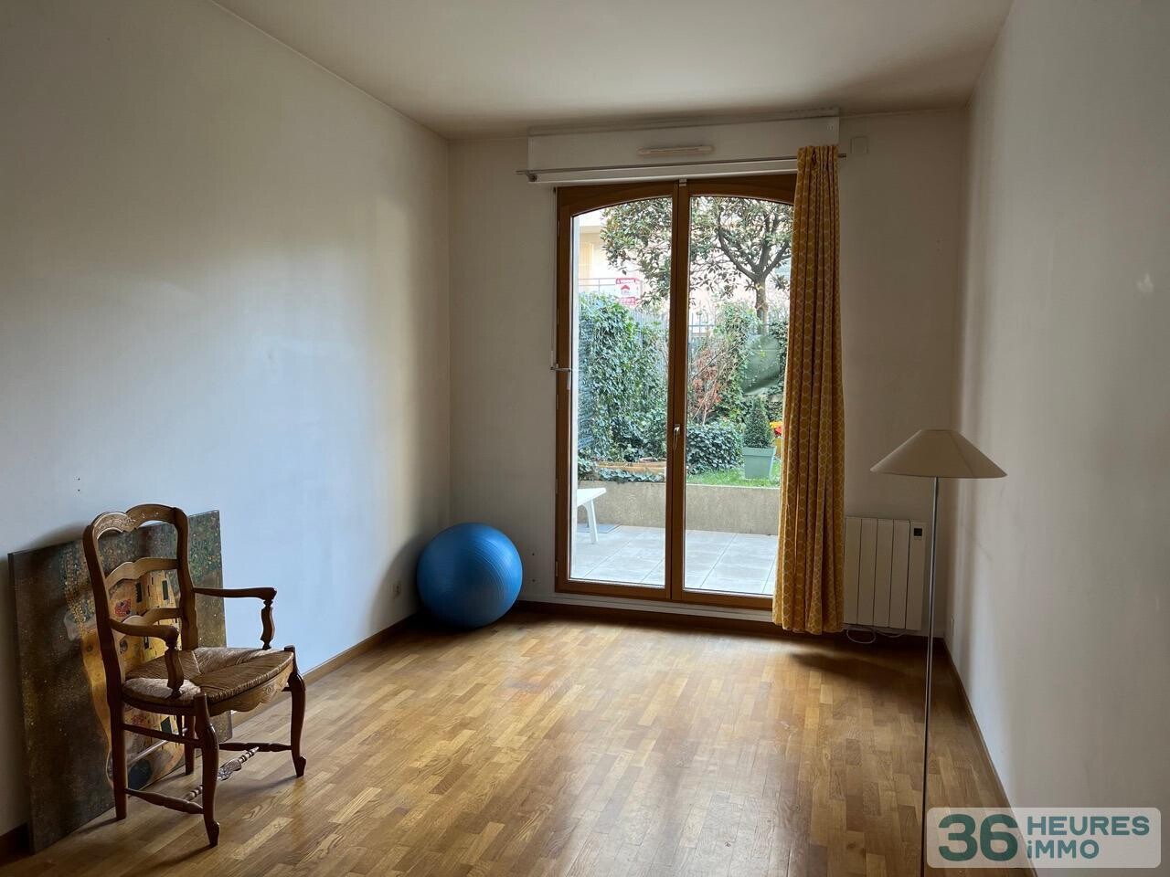 Appartement traversant, terrasse