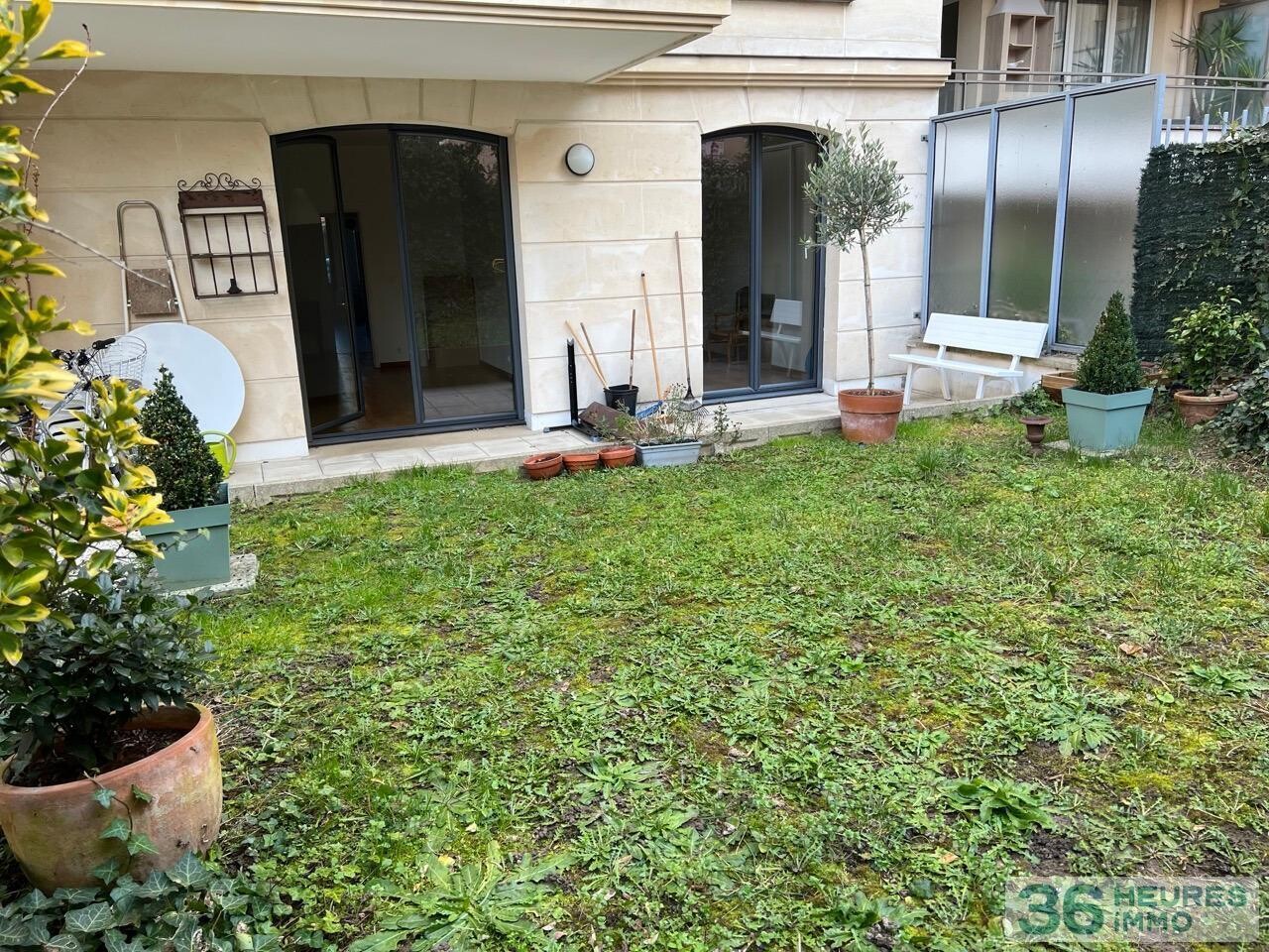 Appartement traversant, terrasse