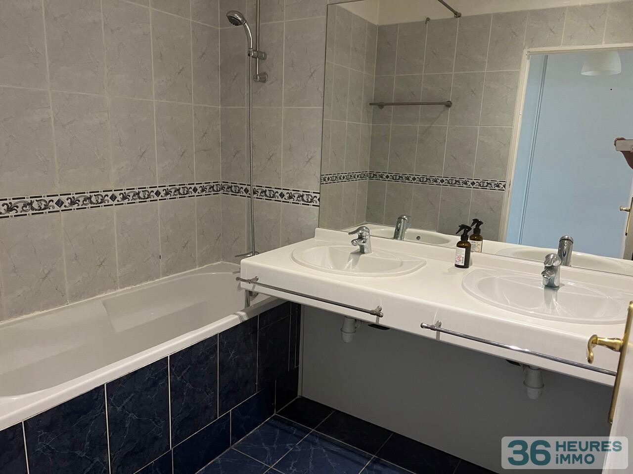 Appartement traversant, terrasse