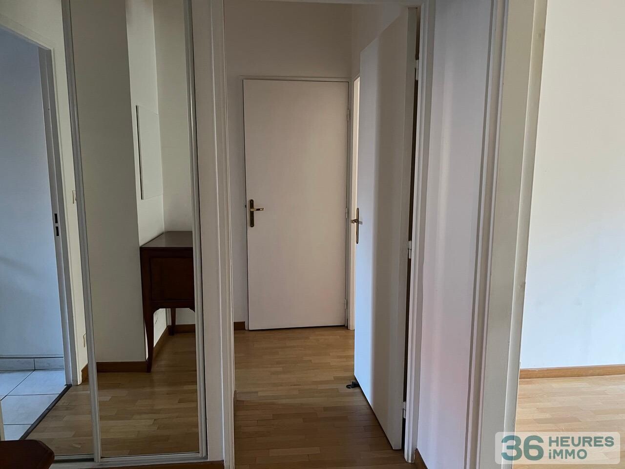 Appartement traversant, terrasse