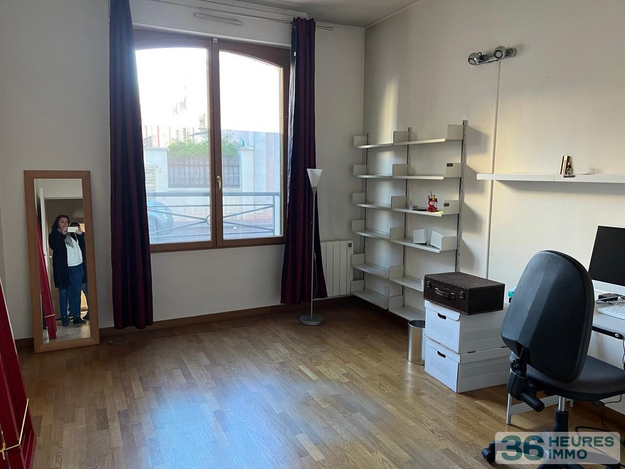 Appartement traversant, terrasse