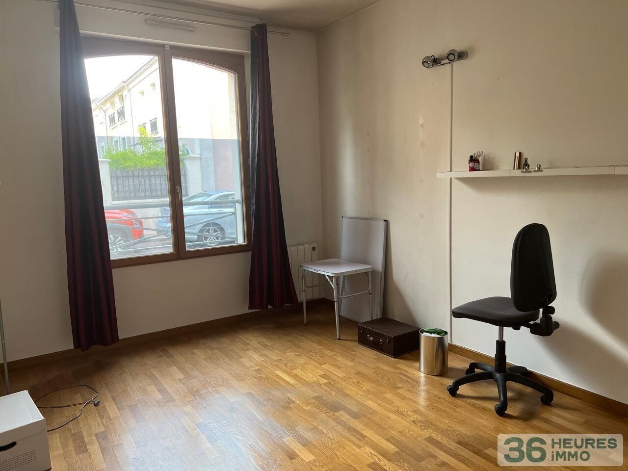 Appartement traversant, terrasse
