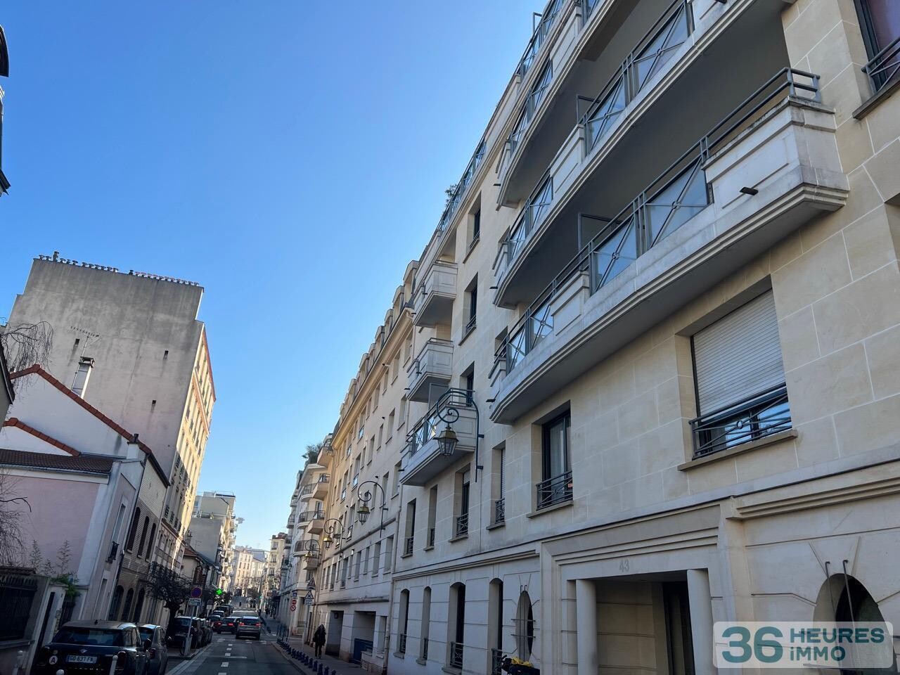 Appartement traversant, terrasse