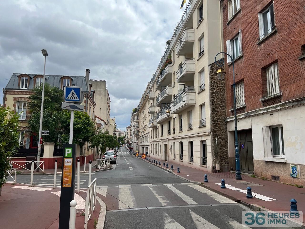 Appartement traversant, terrasse