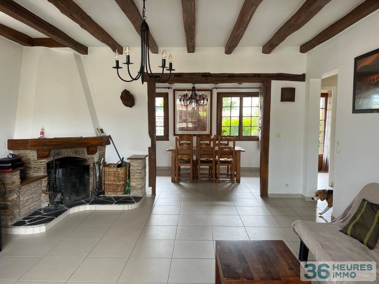 Maison individuelle traversante