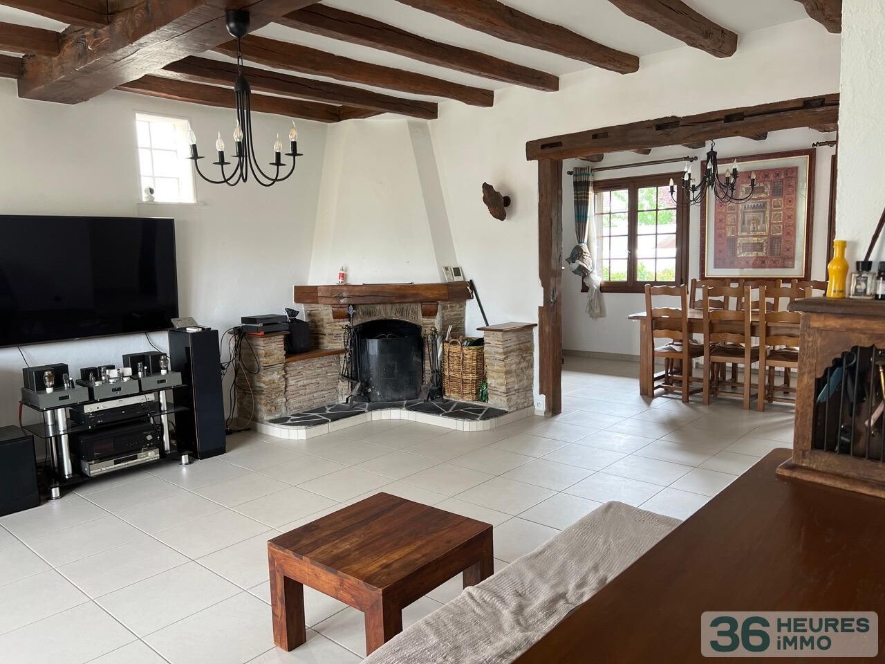 Maison individuelle traversante