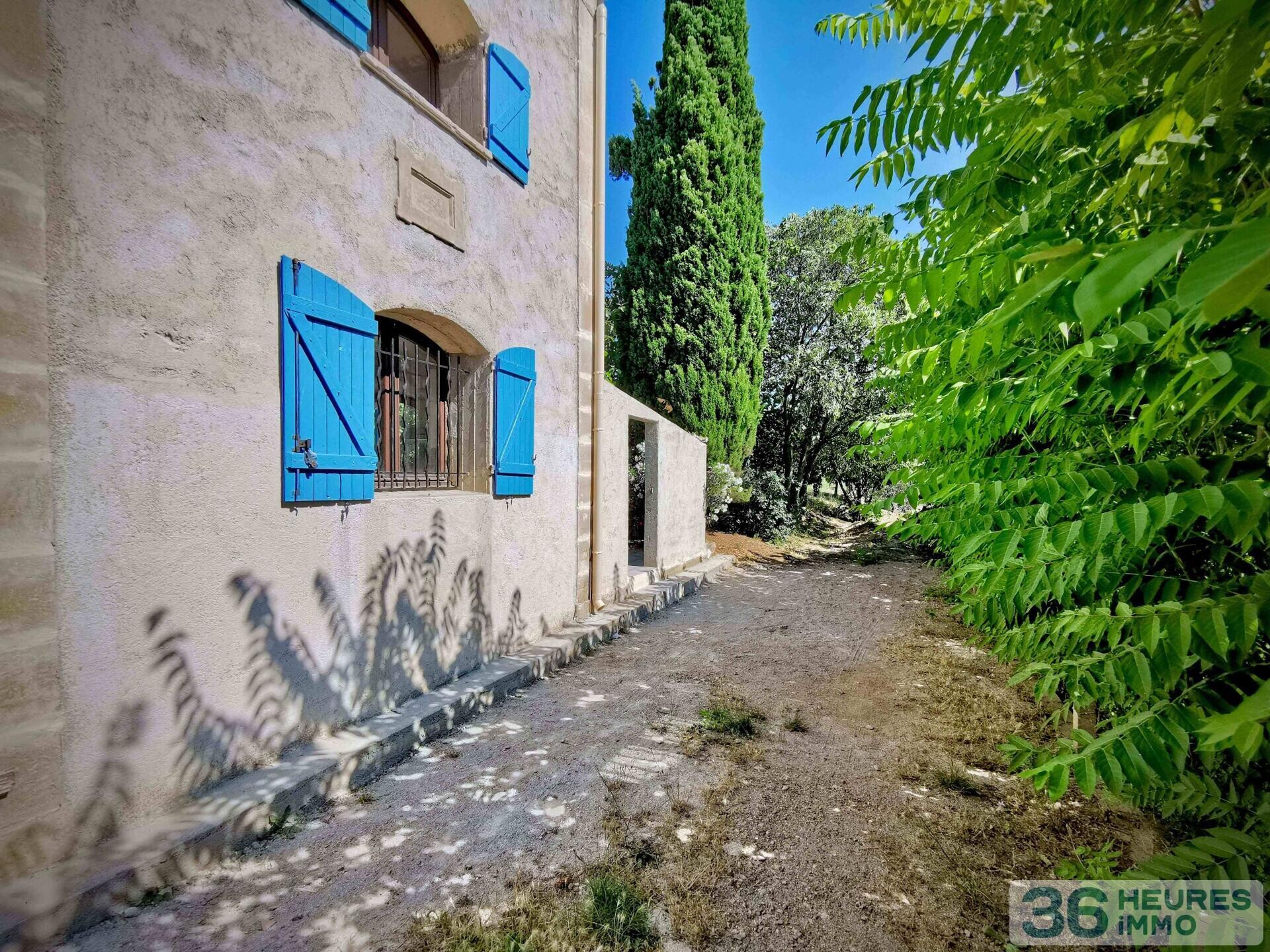 A vendre, à aspiran (hérault - 34) maison 4 pièces d'env 105 m2 + garage sur terrain d'env 969 m2