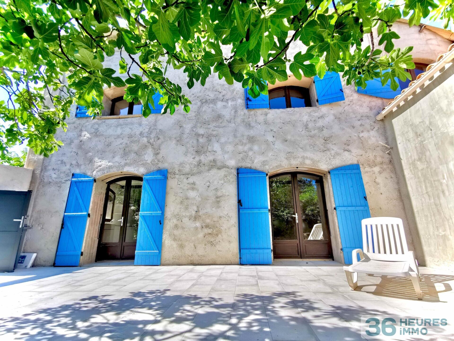 A vendre, à aspiran (hérault - 34) maison 4 pièces d'env 105 m2 + garage sur terrain d'env 969 m2