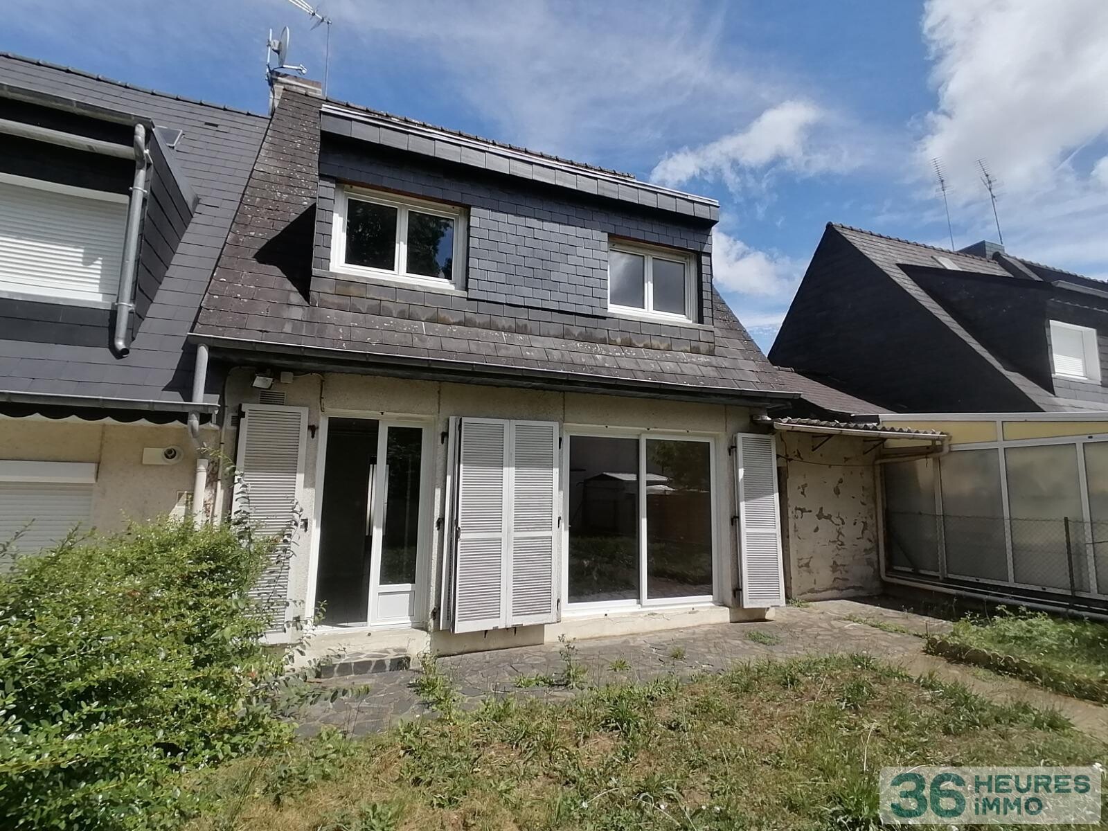 Maison trois chambres en centre-ville