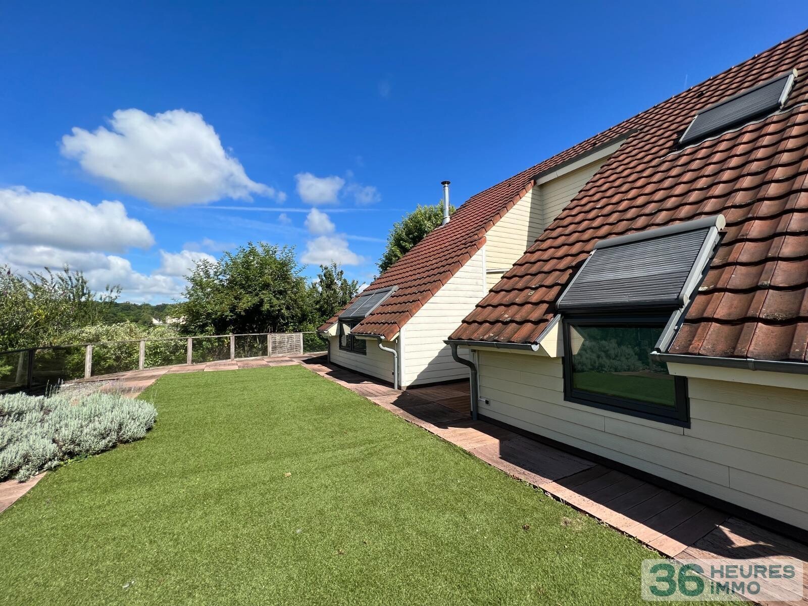 Maison d'architecte avec vue dégagée 
