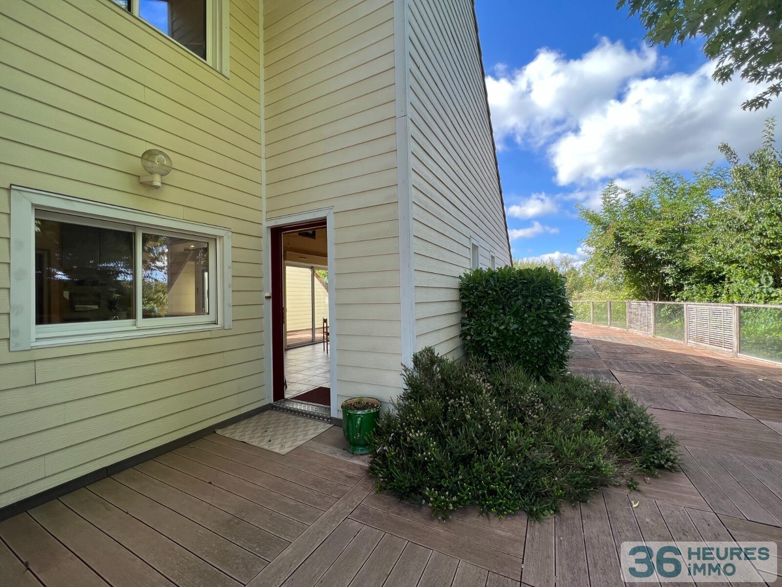 Maison d'architecte avec vue dégagée 