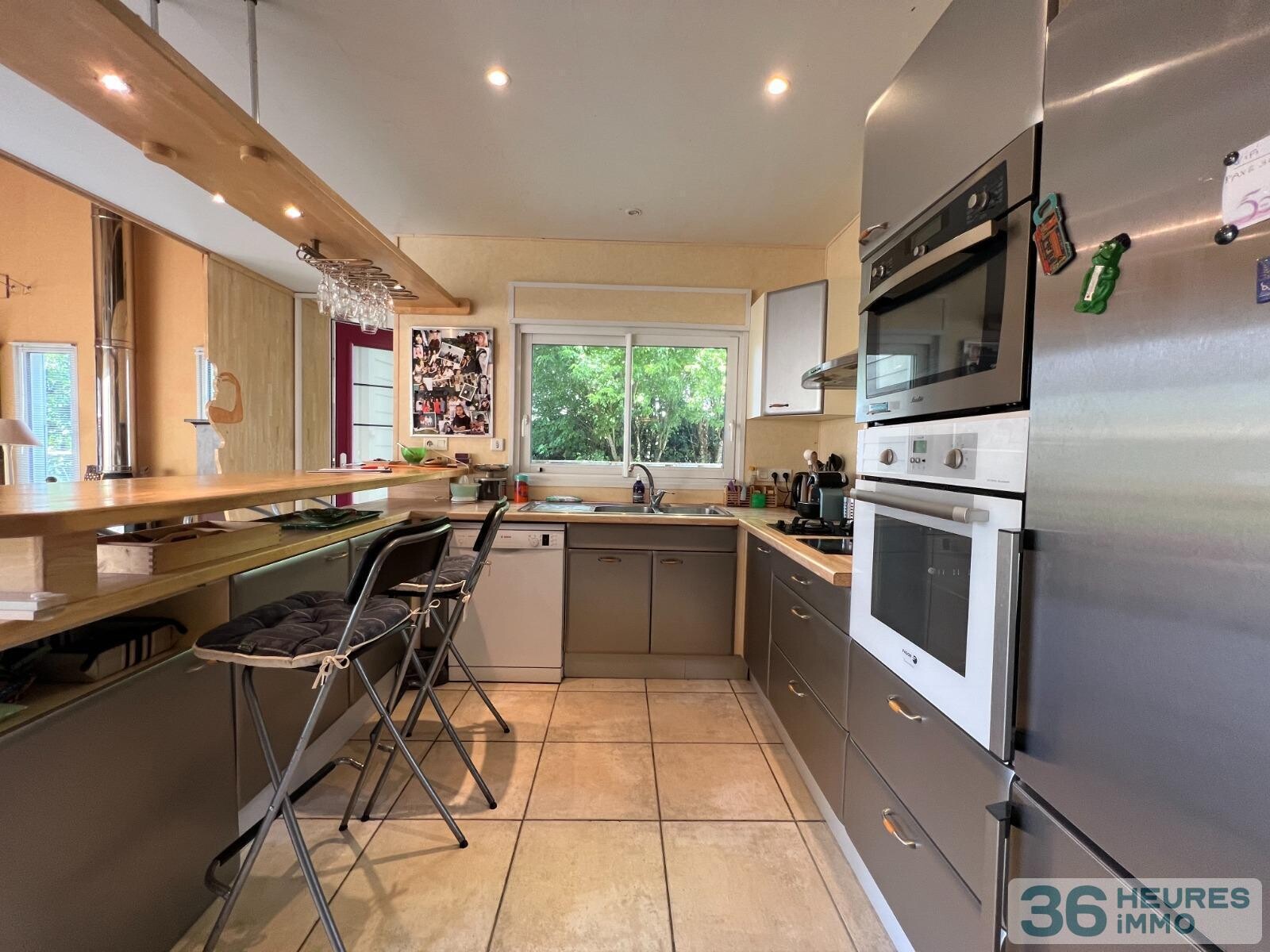 Maison d'architecte avec vue dégagée 