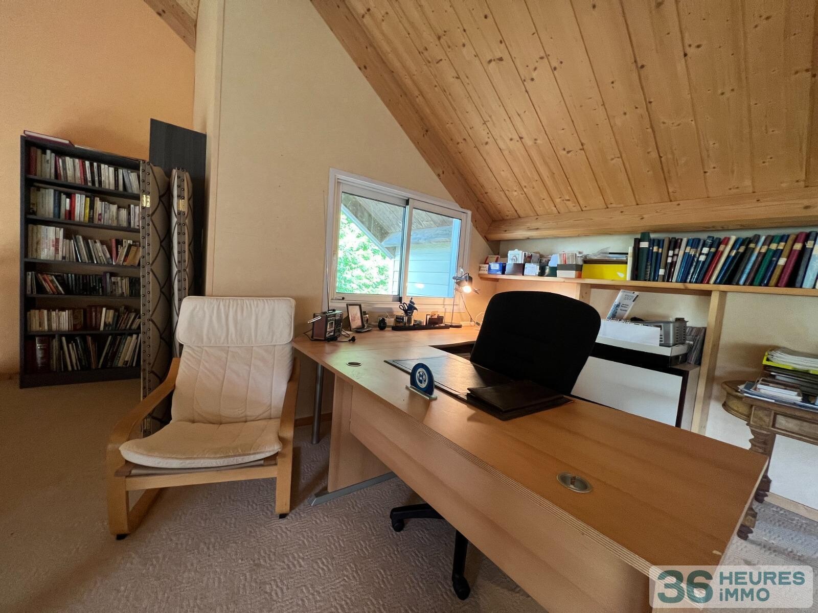 Maison d'architecte avec vue dégagée 