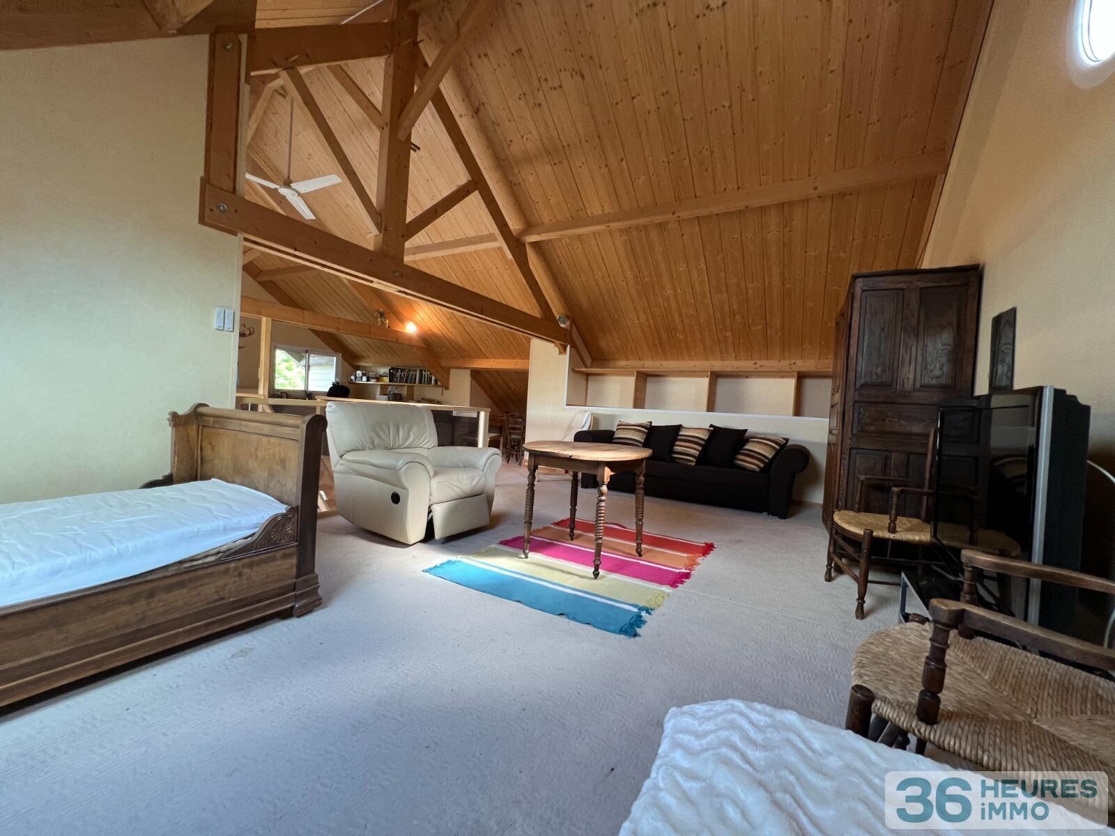 Maison d'architecte avec vue dégagée 