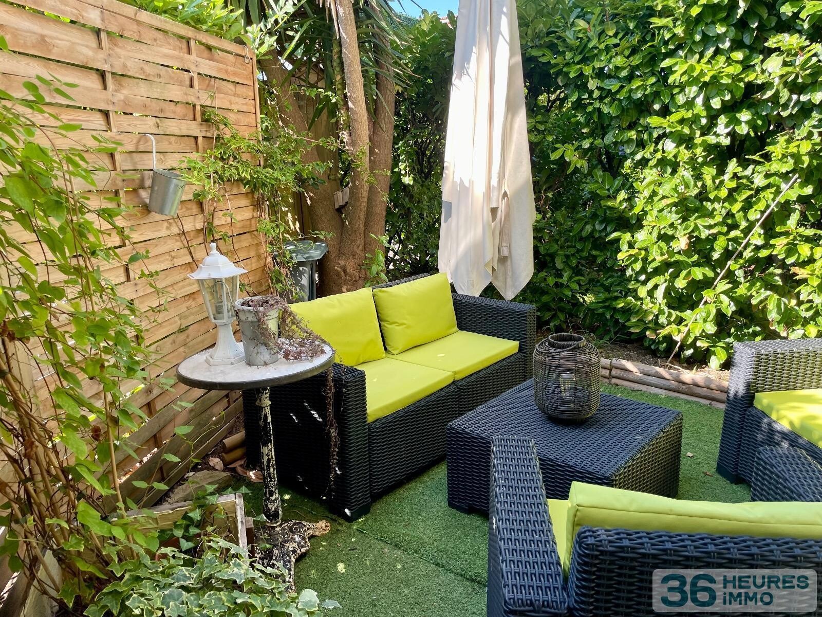 Studio rez-de- jardin 