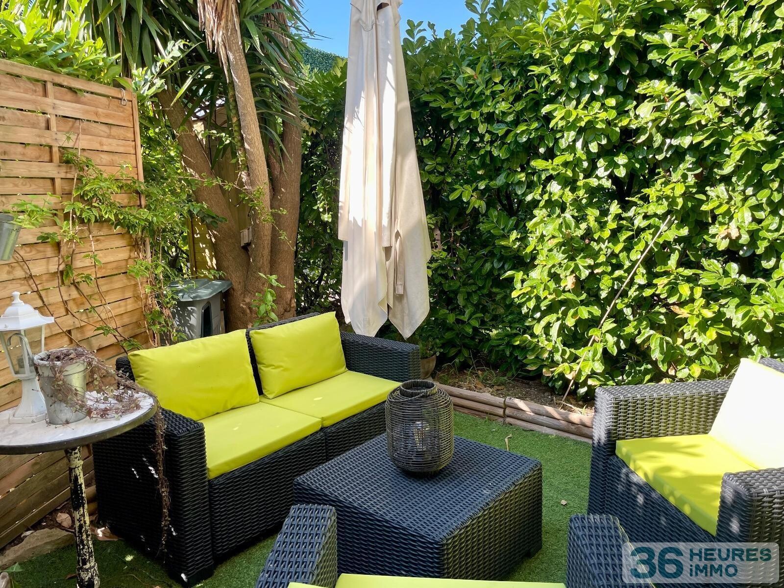 Studio rez-de- jardin 