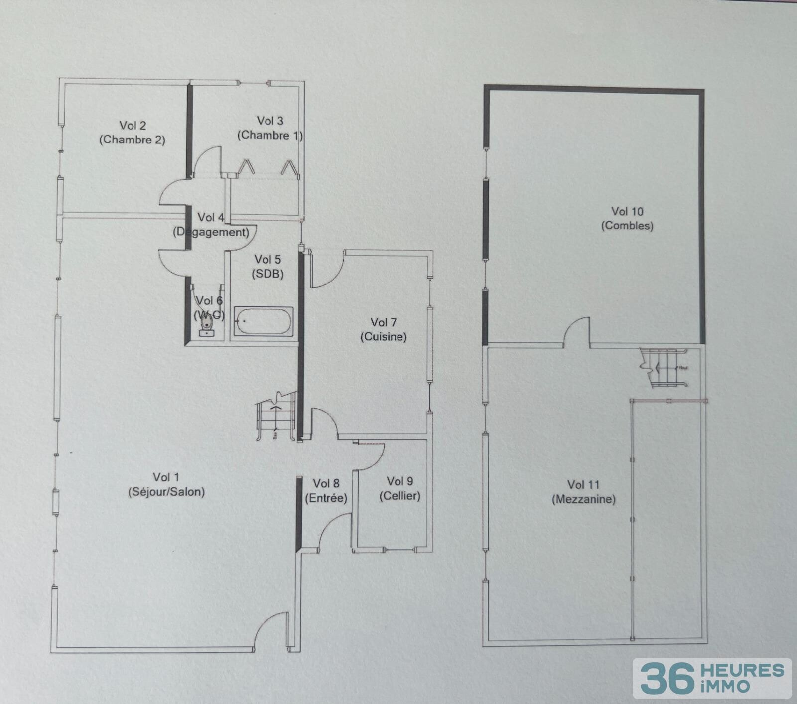 Maison à moderniser située au coeur d'une vaste propriété