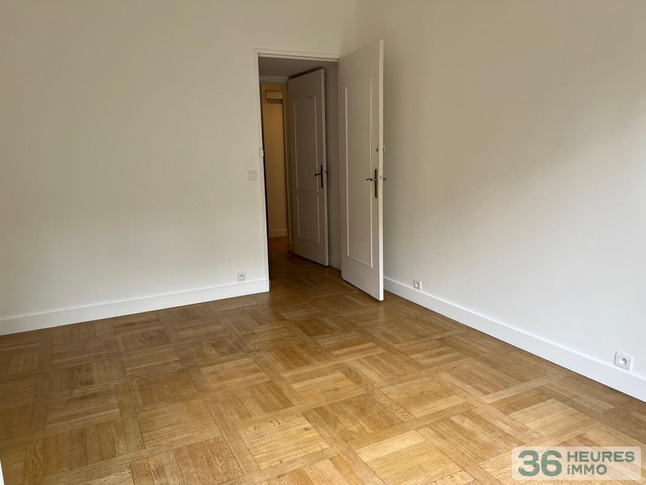 Appartement traversant, balcon