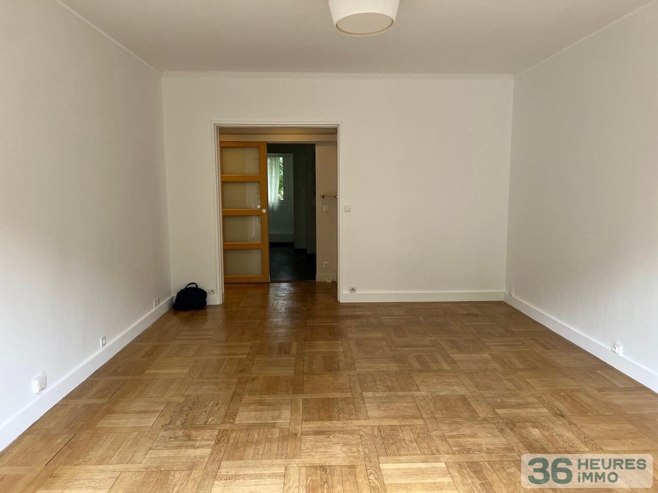 Appartement traversant, balcon