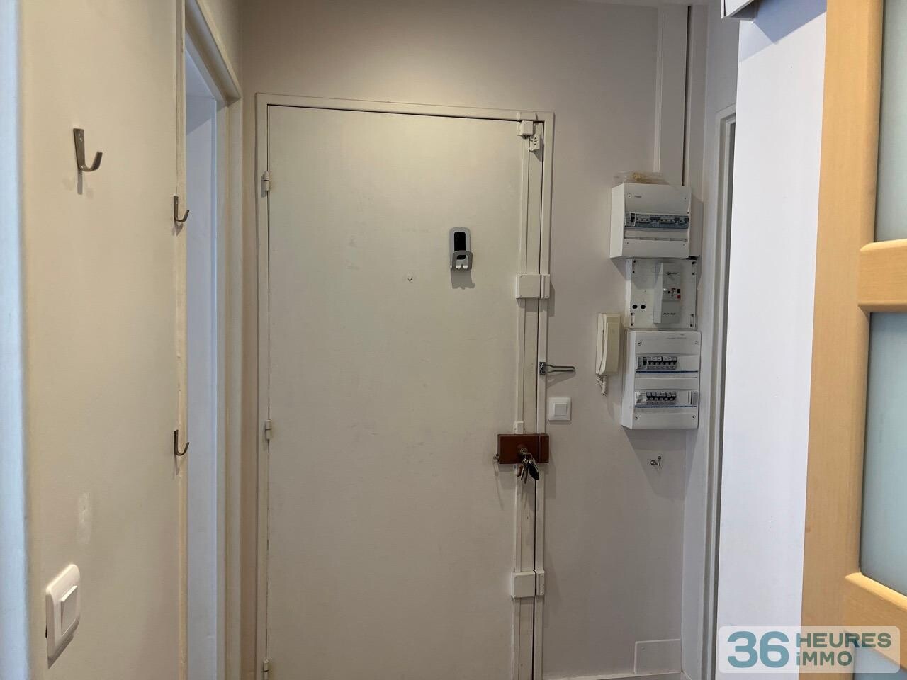 Appartement traversant, balcon