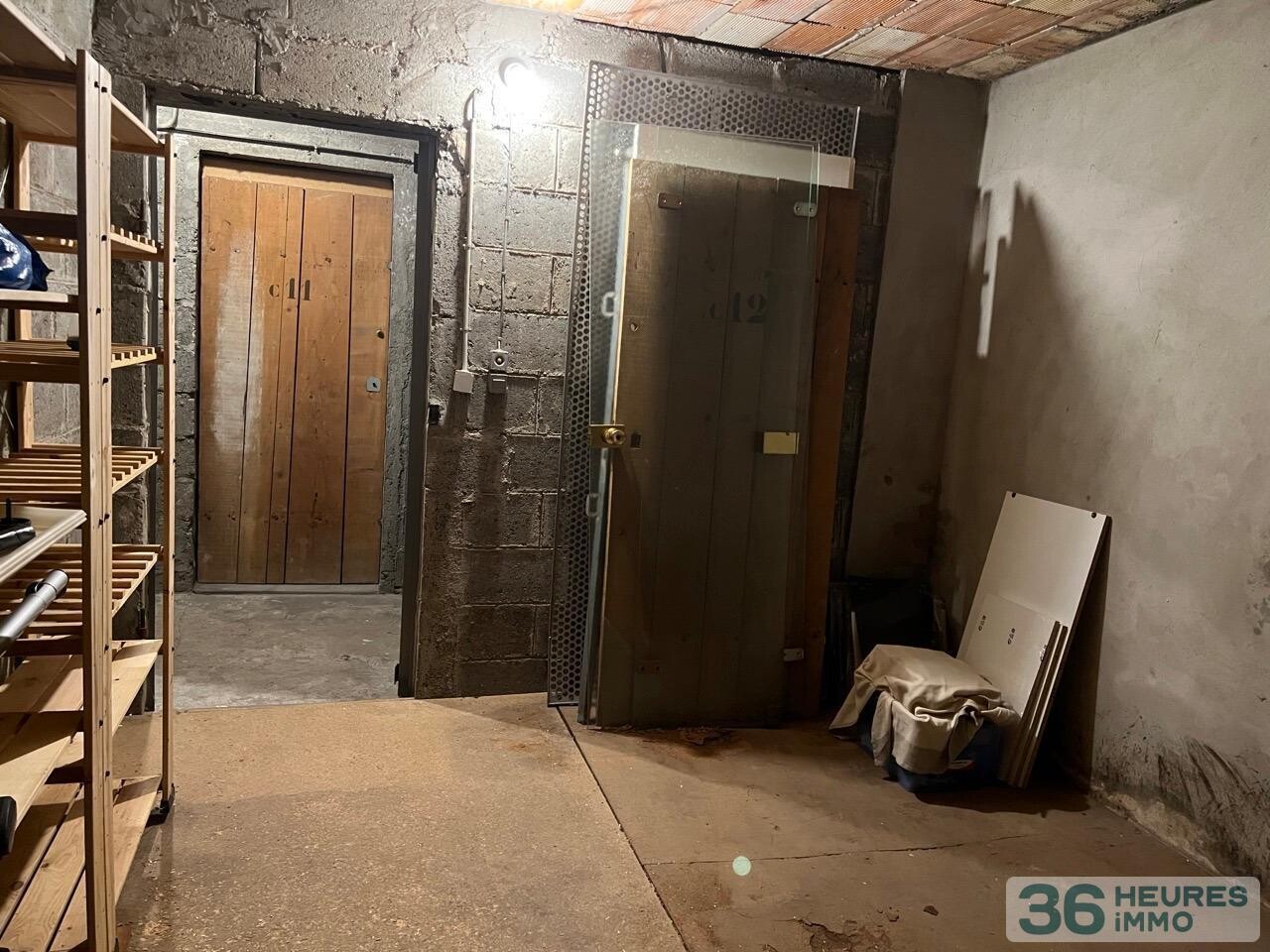 Appartement traversant, balcon