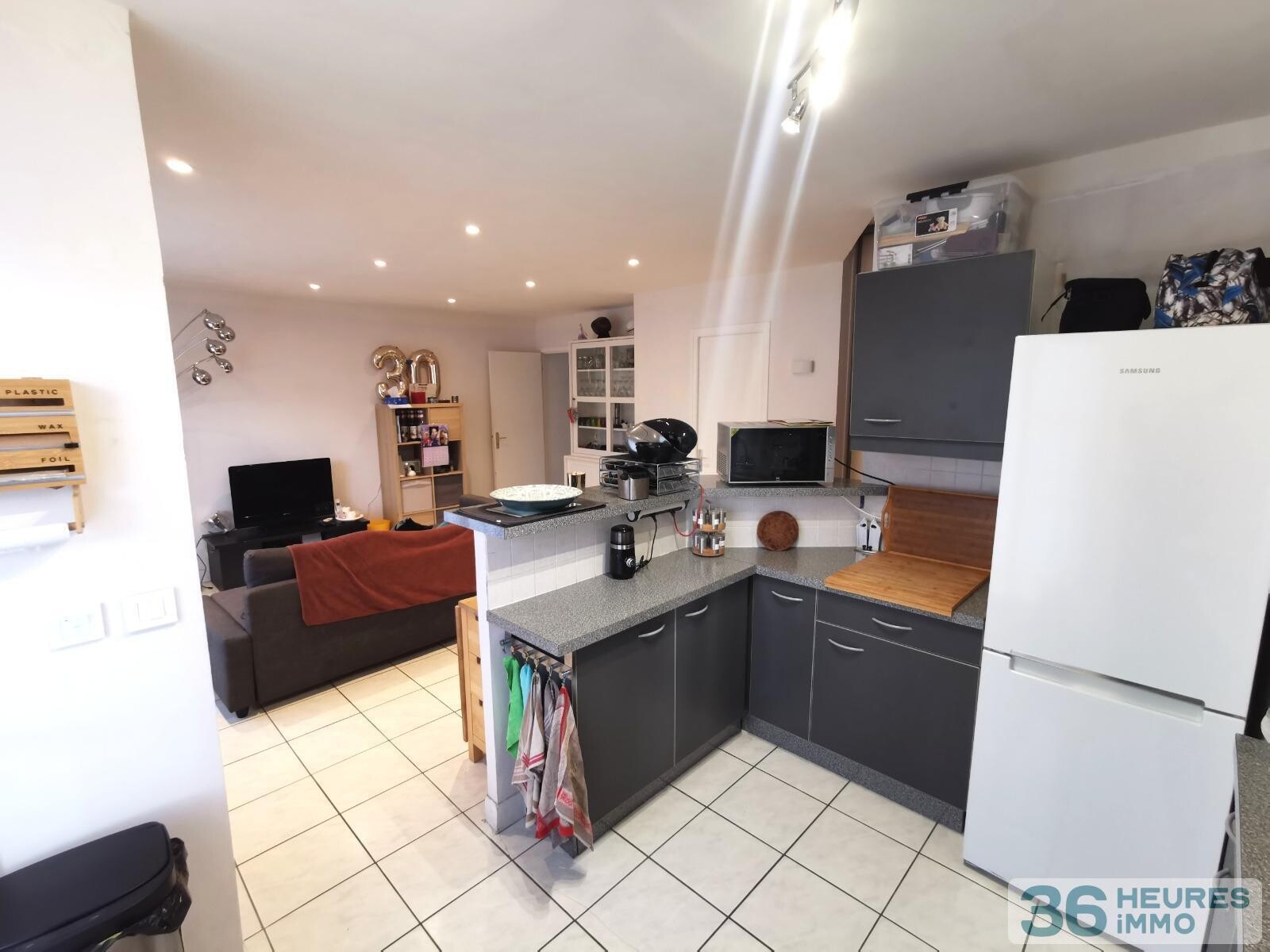 Appartement 2 pièces avec terrasse + 2 parkings