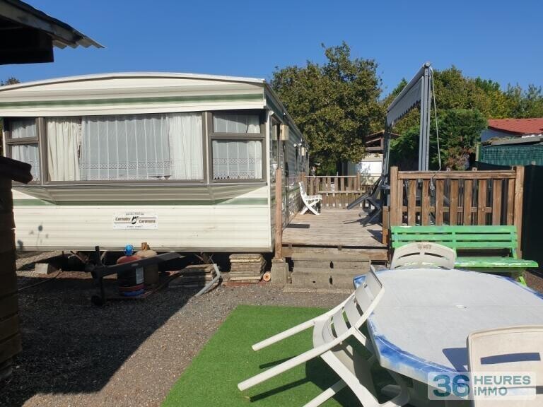 Terrain constructible avec mobilhome