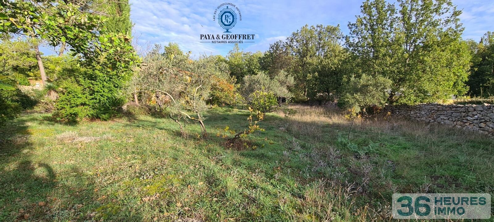 Assiette foncière de 2717m² à garéoult