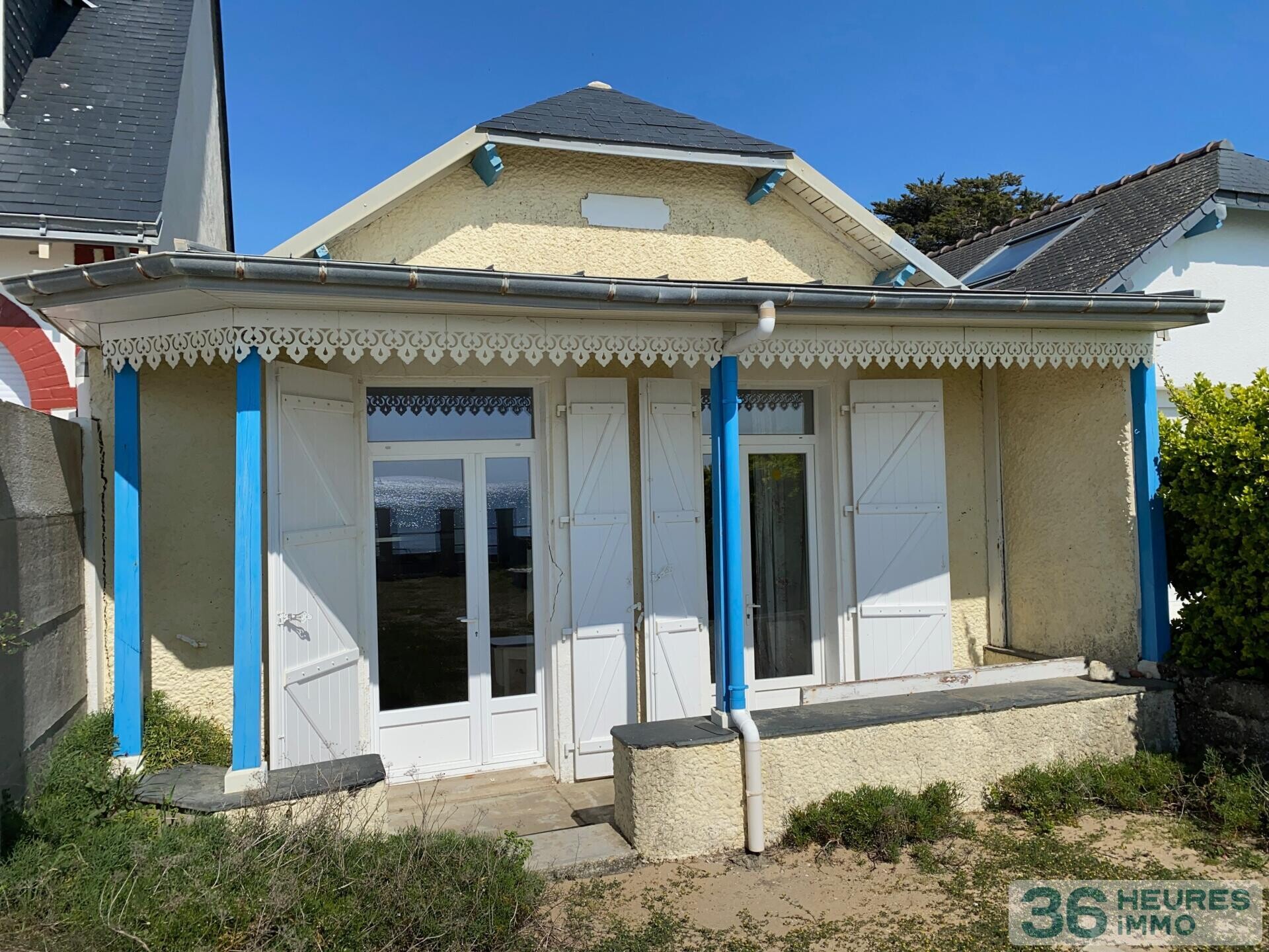 Maison face mer à pornichet à proximité du marché