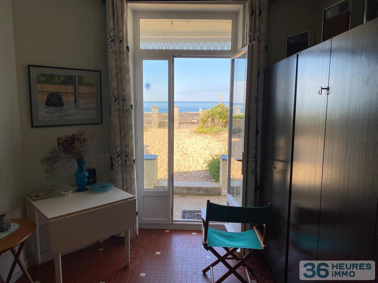 Maison face mer à pornichet à proximité du marché